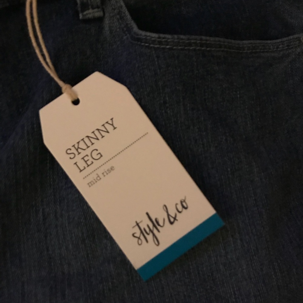 🔴 Style & Co Plus Size Skinny Jeans